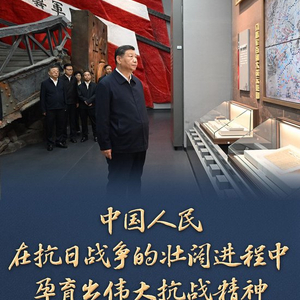 习语｜“把伟大抗战精神一代代传下去”
