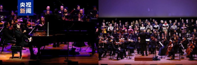“同球共济 和平之声”电影音乐会在纽约举行