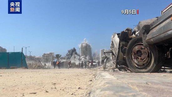 以军连日空袭加沙城高层建筑 以媒分析称“只是开始”