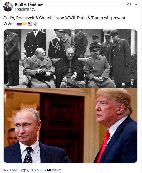 “普京与特朗普将联手阻止第三次世界大战”