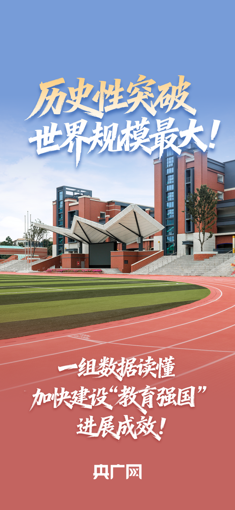 数读“十四五”答卷｜历史性突破、世界规模最大！一组数据读懂加快建设“教育强国”进展成效！