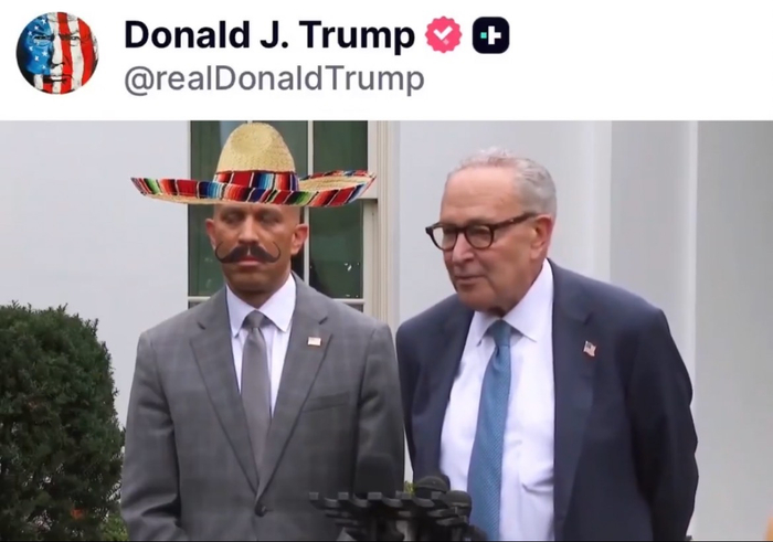 紧张时刻，特朗普发视频嘲讽民主党高层，美媒：美政府停摆或成定局