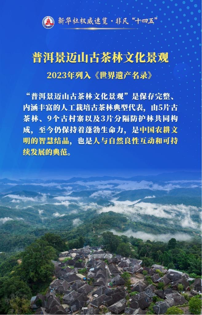 新华社权威速览・非凡“十四五”丨“十四五”时期，这些文化遗产成功申遗