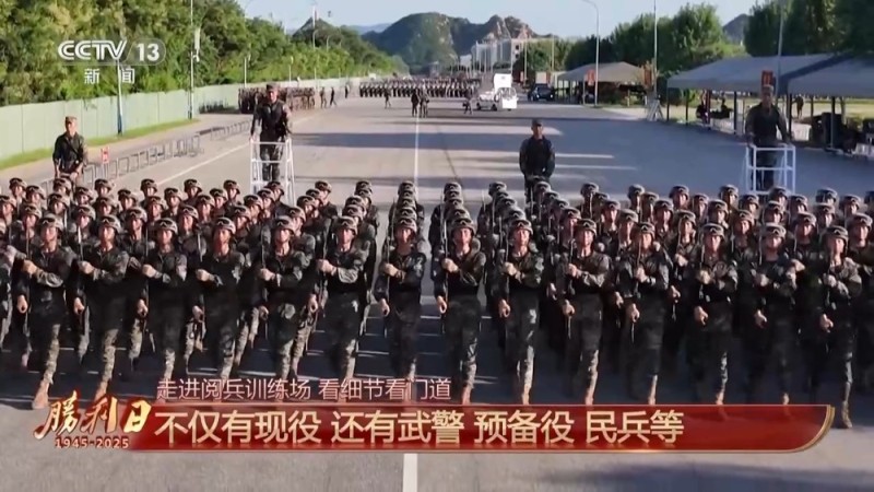 走进阅兵训练场看门道 什么是“4+4”和“三结合”？