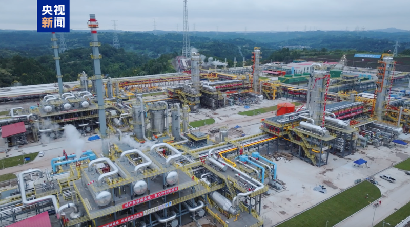 国内单套最大天然气净化厂建成投产