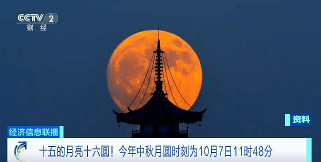 中秋节可赏“超级月亮”，最圆时刻为→