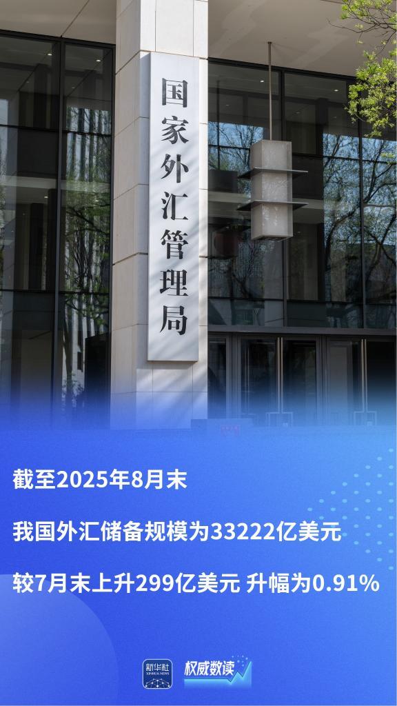 权威数读丨多重因素综合作用，8月外汇储备规模上升