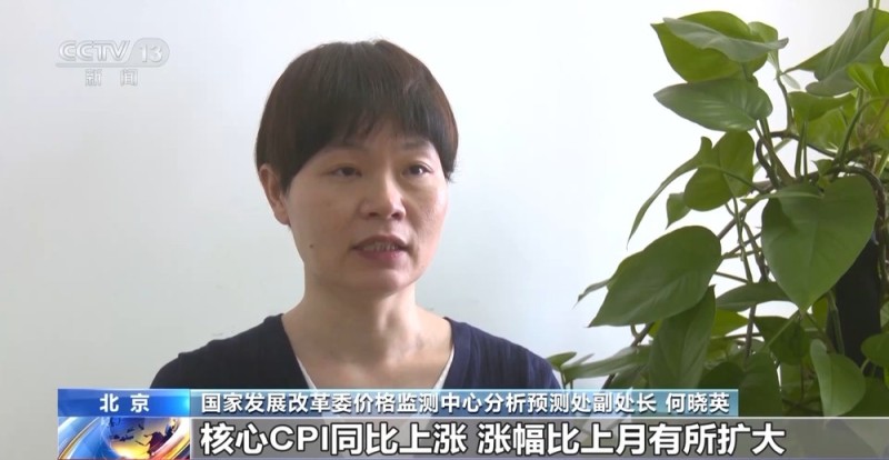 8月经济数据释放积极信号：核心CPI同比涨幅连续4个月扩大