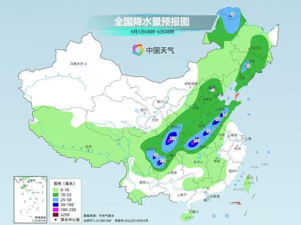 北方秋凉上线气温将创新低  南方大范围高温闷热持续  天气速览