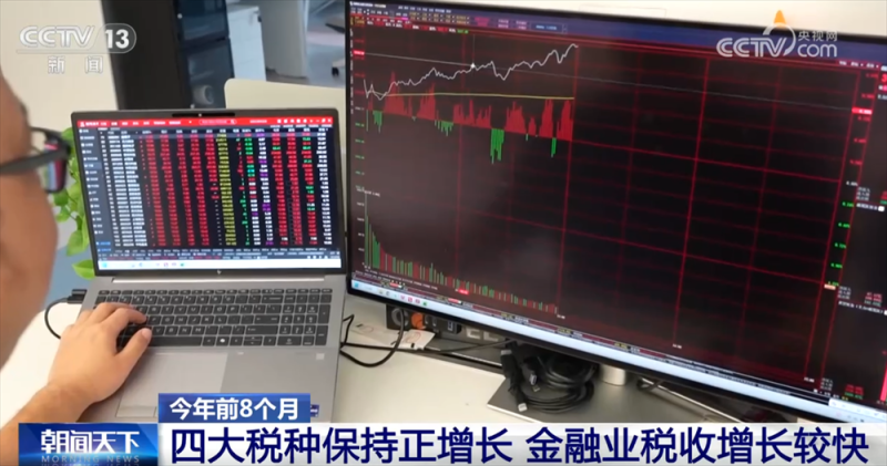 数览今年前8个月税收“成绩单” 为中国经济高质量发展注入“税动力”