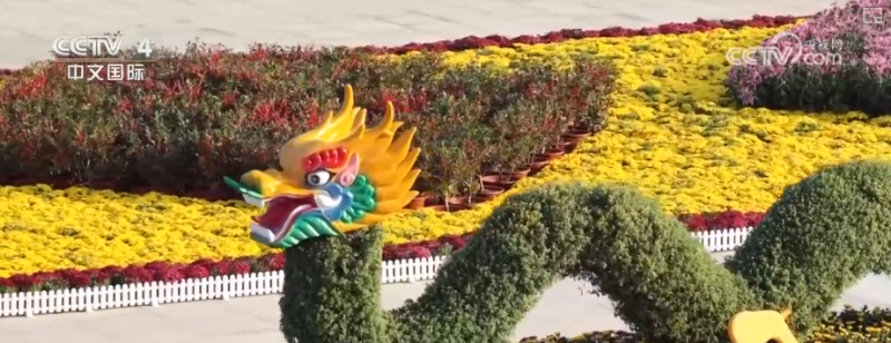 “满城红”国庆氛围拉满 城市街区换上节日“盛装”处处洋溢喜庆祥和氛围