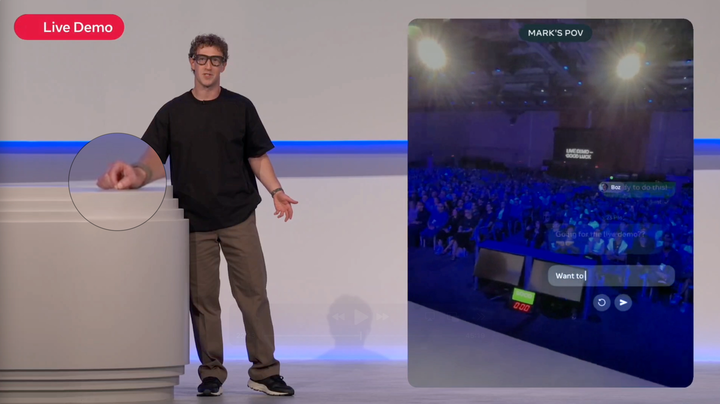 小扎演示多次翻车，但这依然是 2025 最好的 AI 眼镜 | 附现场体验