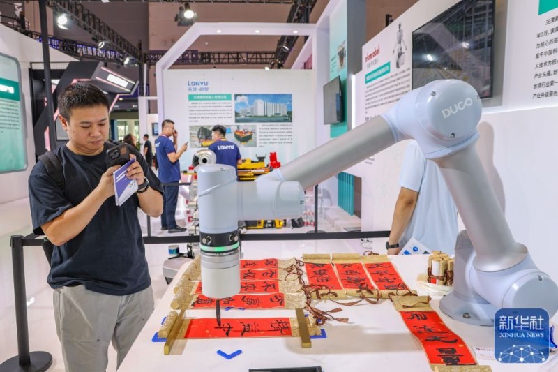 新华全媒+丨智博会上看“智造”
