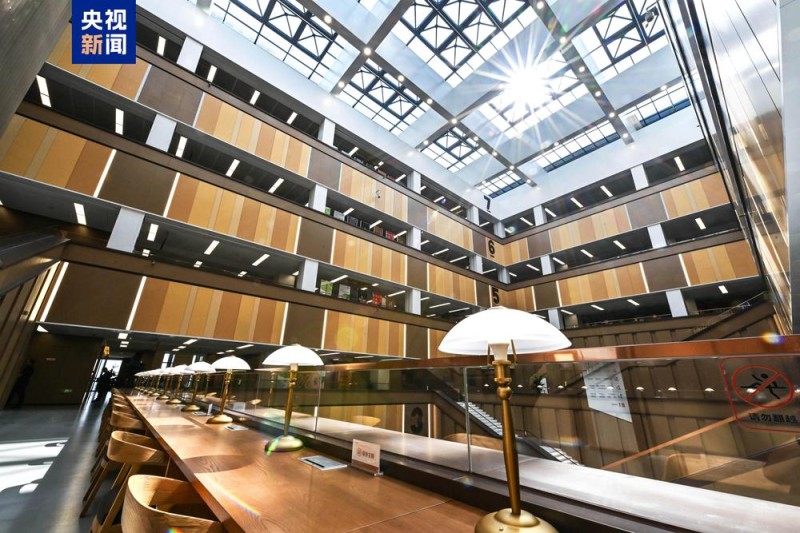 雄安图书馆正式开馆 未来之城迎来首个“城市文化地标”