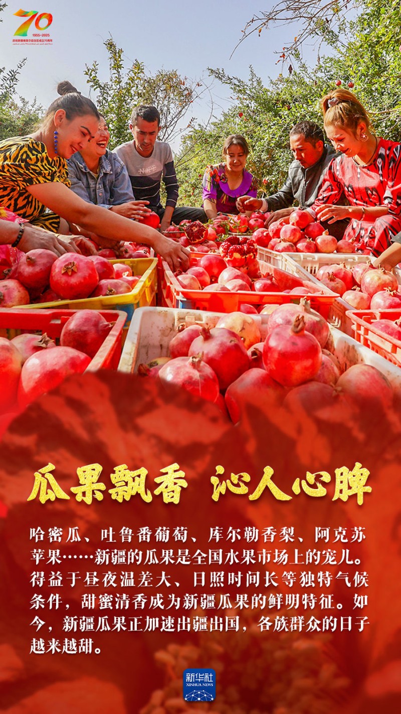 巨变70年｜天山南北“丰”景如画
