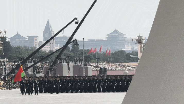 特殊视角再看盛大阅兵!总台机位揭秘 多个画面首次公开