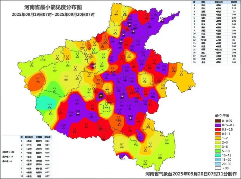 受大雾影响 河南多条高速部分路段禁止车辆上站