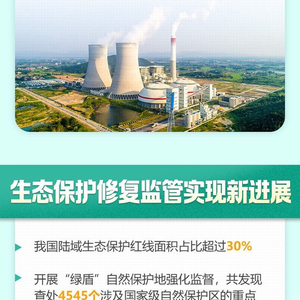 高质量完成“十四五”规划丨一组数据看更高标准下的生态保护新突破