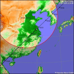 国际空间站今晚过境石家庄上空，市民肉眼可见，5年后或将坠落永久消失