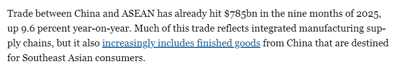 全球媒体聚焦 | 外媒:中国-东盟自贸区3.0版将“为所有人带来持久利益”