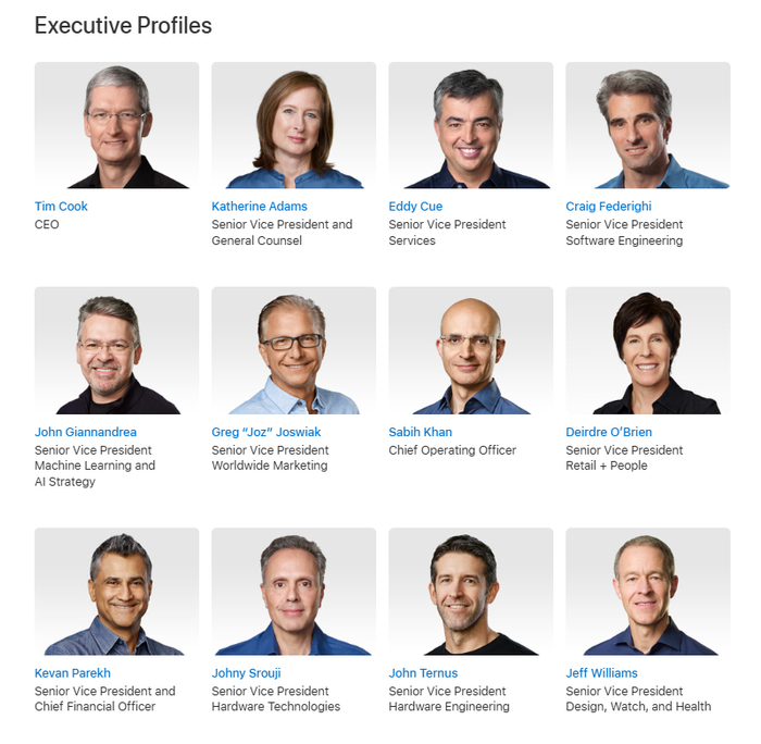 苹果据称正重绘权力版图：供应链、健康、硬件三线人事变动