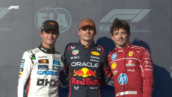 太快了！F1美国站排位赛：维斯塔潘杆位，诺里斯、勒克莱尔二三名