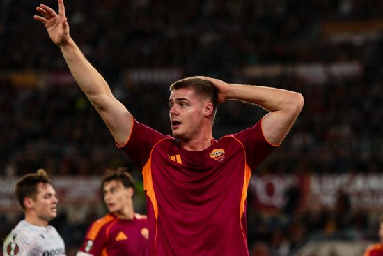 2年前标价1亿!21岁弗格森在罗马9场0球,巅峰身价6500万现2500万