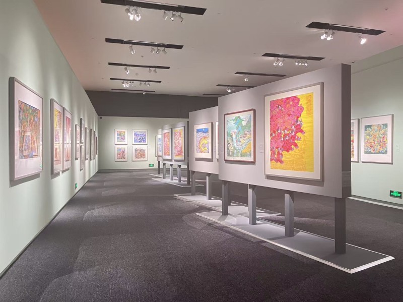 叙民俗 展农事 焕新貌 “大地绘彩――2025年农民画大展”在国博开幕