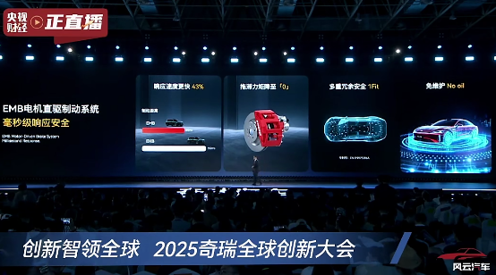 尹同跃再喊“不客气”，奇瑞发布五大核心技术，明年超20款车搭载智驾功能 ｜智驾前线