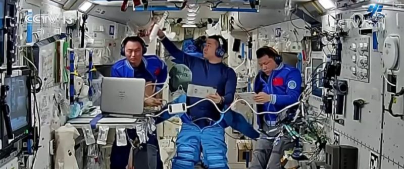 刷新两个“最”！神二十乘组“太空出差”渐入尾声 | 中国空间站周记上“新”↓