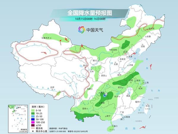 新一股较强冷空气将影响我国 华西至黄淮一带警惕持续降雨致灾