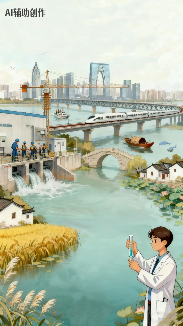 青春华章|漫评:青春潮涌江河畔,治水兴邦谱华章