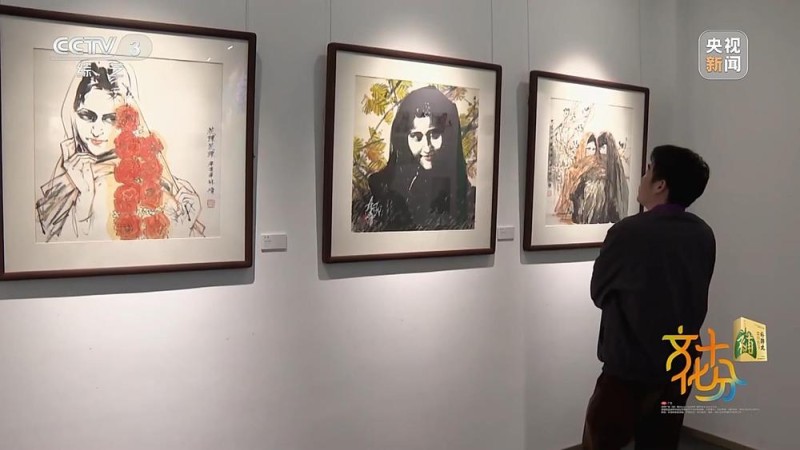 “人民・大家――林墉、苏华国画作品展”在广州开幕