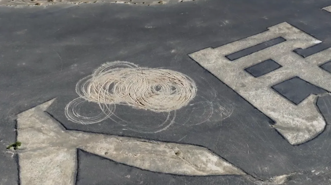 为修复这几个大字，他动用了一颗在轨卫星……