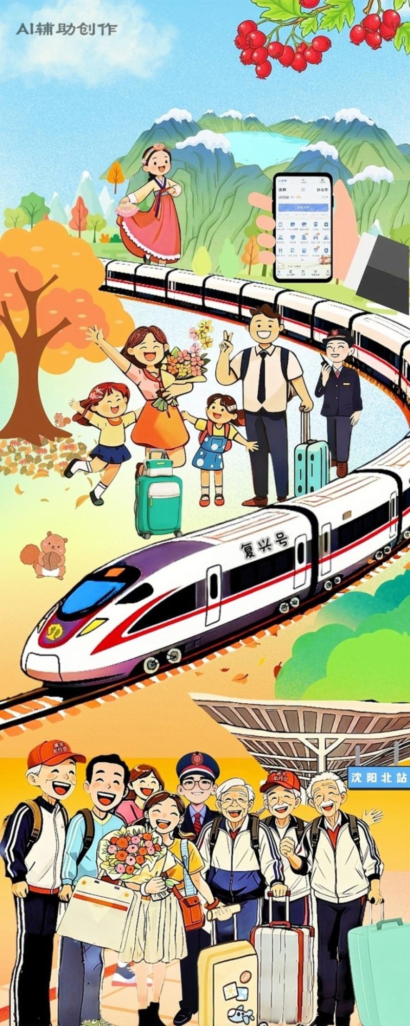 好评中国丨“双节”假期人潮涌动，见证中国经济的活力与韧性