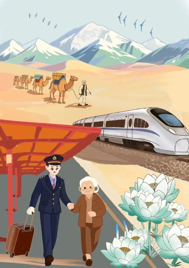 我的铁路风景|关山新月照新途