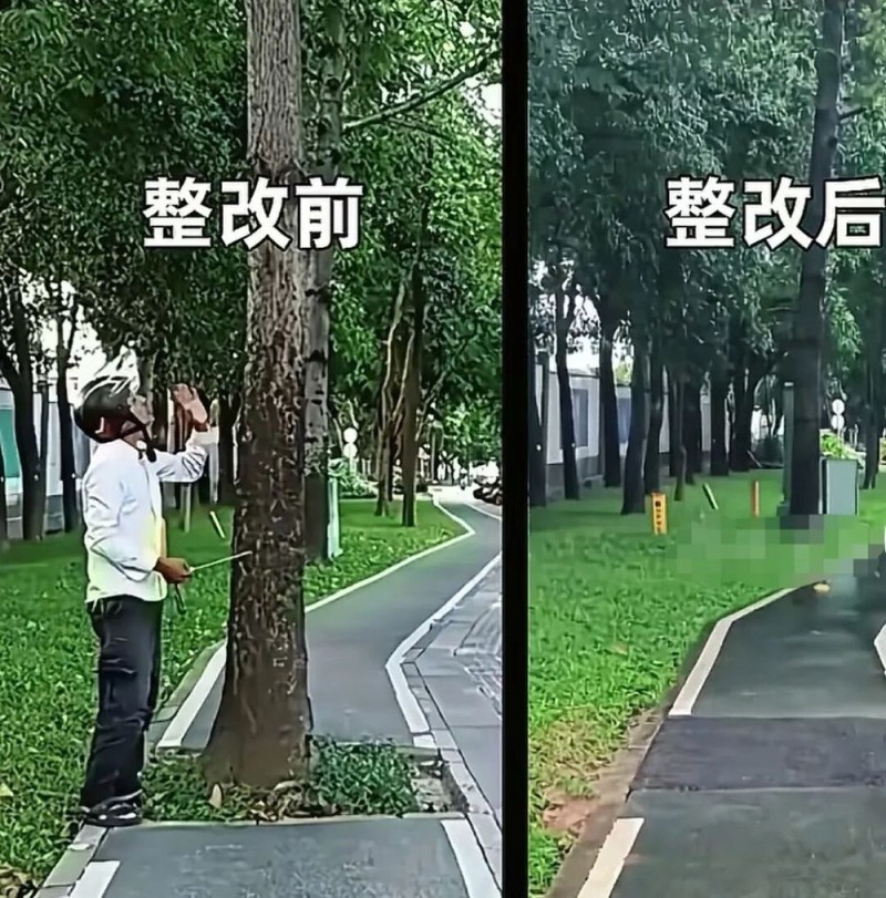 看丹观察丨“卷尺哥”火了，指哪儿改哪儿！网友：能不能全国巡检？