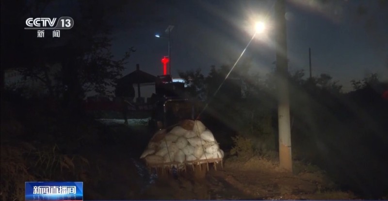 降雨导致秋粮受灾 与时间赛跑无人机助力抢收