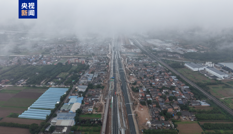 西康高铁全线铺轨正式启动 关中与陕南将迈入“一小时生活圈”