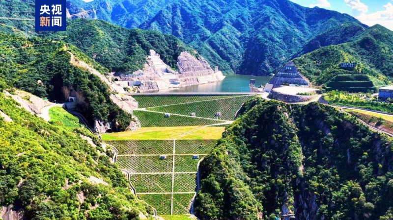 河南洛宁抽水蓄能电站机组正式投产发电