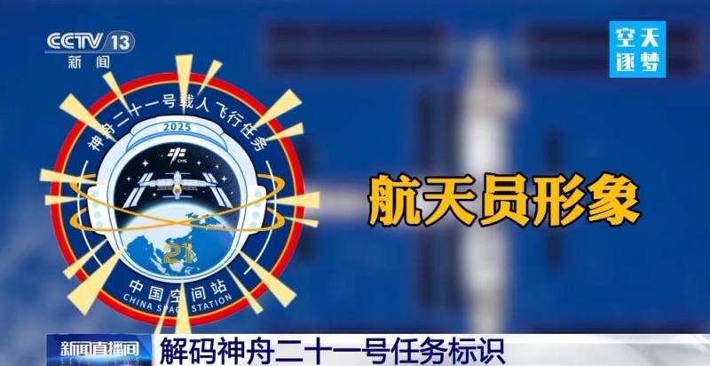 视频丨解码神舟二十一号任务标识