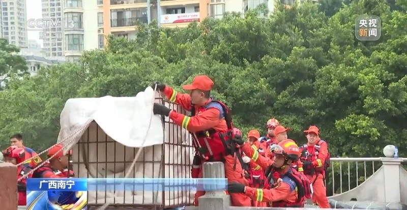 险情排除！邕江堤岸管涌进水口已成功封堵