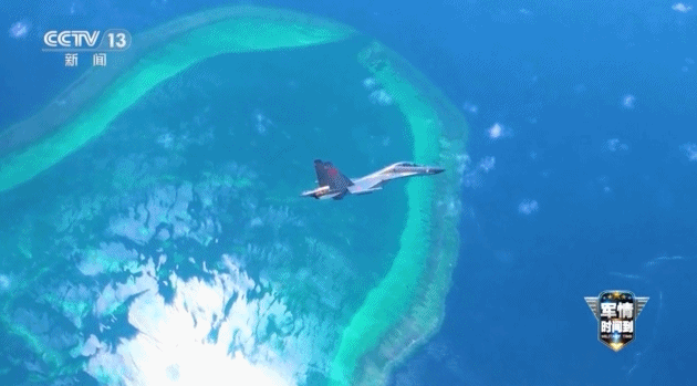 “炸弹卡车”已就位！看歼-16和054A黄岩岛巡逻警戒