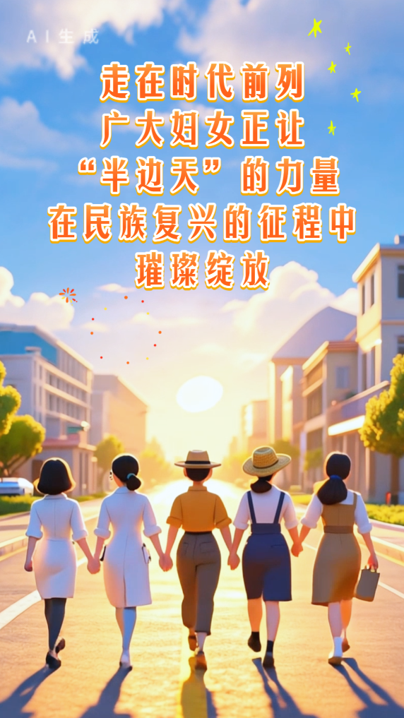 闪耀绽放！中国推动妇女走在时代前列