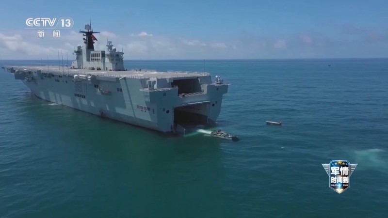 军情时间到丨从电磁弹射到无人直升机反潜 中国海军战力再升级