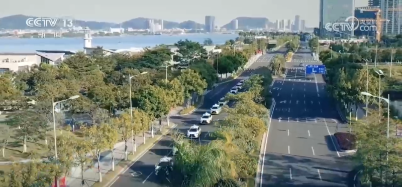 十五运会火炬传递科技感十足 无人驾驶+低空经济“牵手”体育盛会