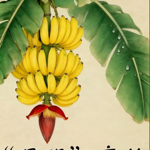 “果说”廉韵丨香蕉：清风相伴 皎皎君子