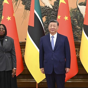 习近平会见莫桑比克总理莱维