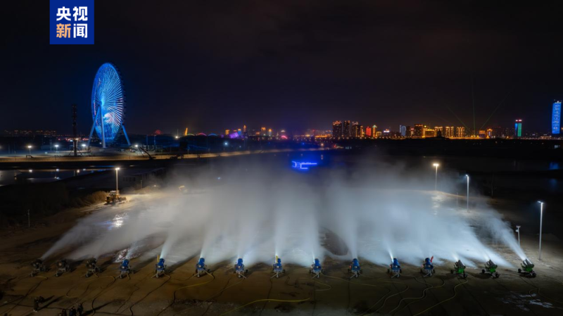 “尔滨”今年“剧透”来了！造雪启动 首个大型雪雕是“童话小马一家”