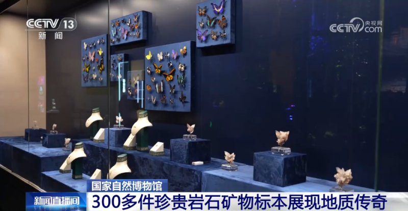 国家自然博物馆上新！300多件珍贵岩石矿物标本展出